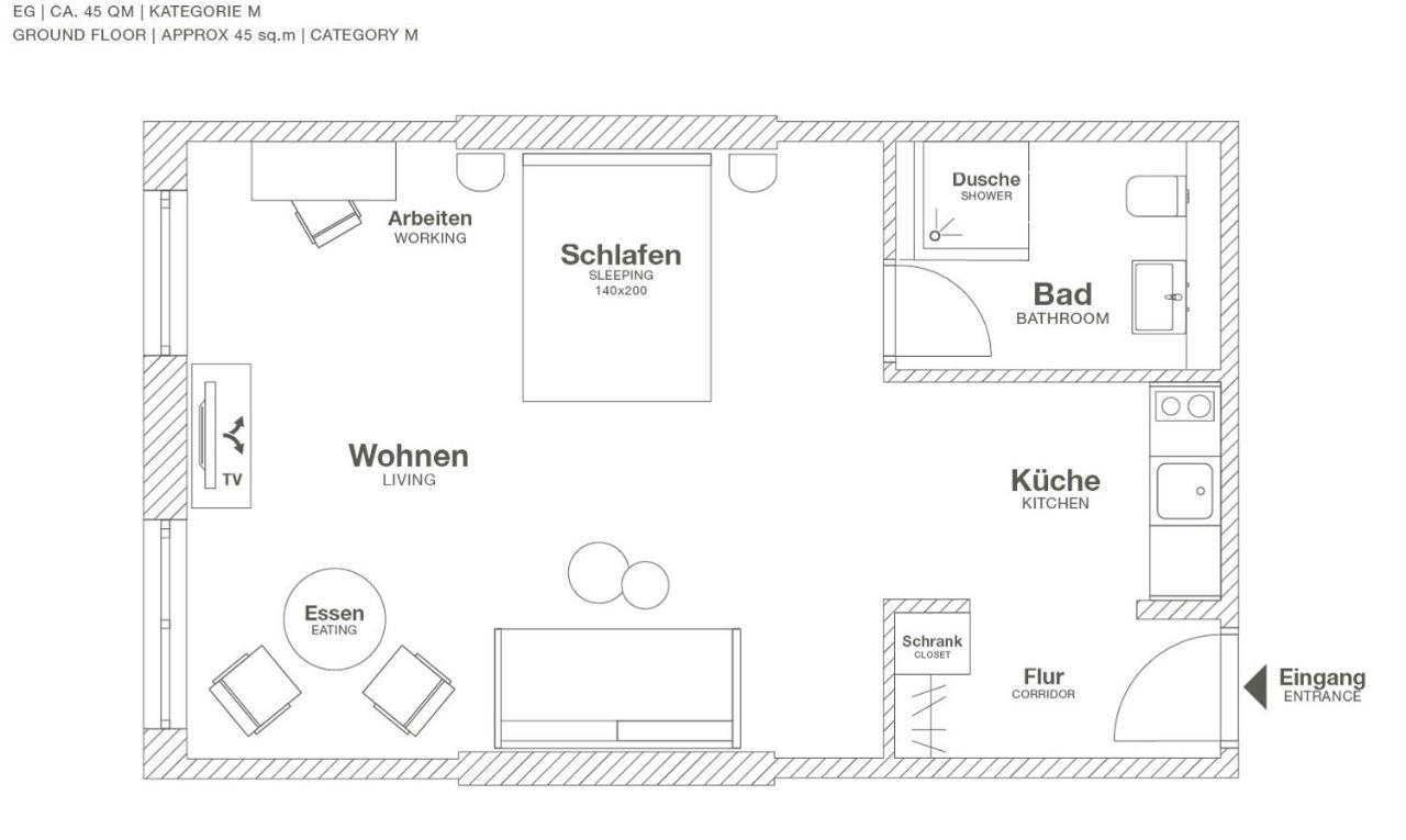 Ipartment Wolfsburg公寓式酒店 外观 照片